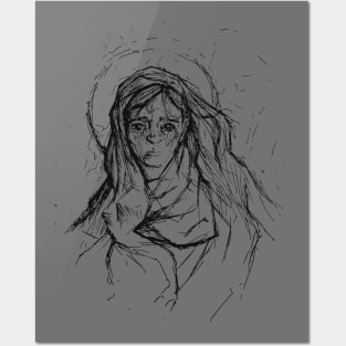 Blessed Virgin Mary Posters and Art